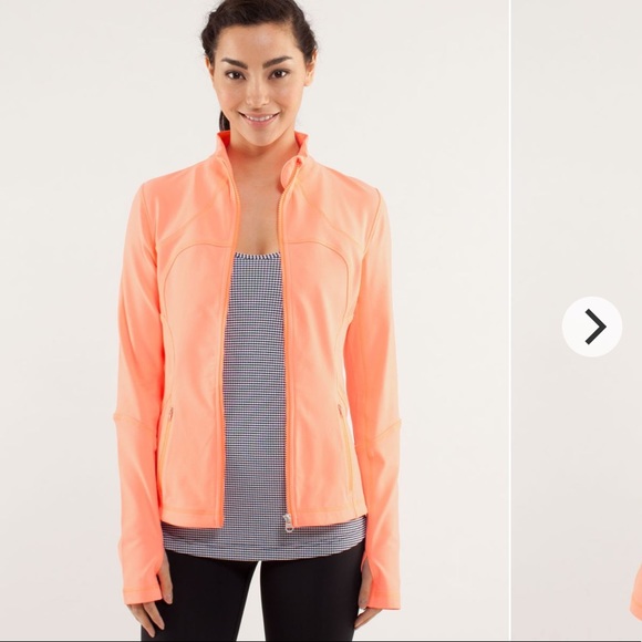 lululemon athletica Jackets & Blazers - Lululemon Forme Jacket in Pop Orange